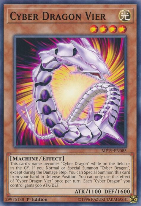Cyber Dragon Vier (MP19-EN085) (MP19)
