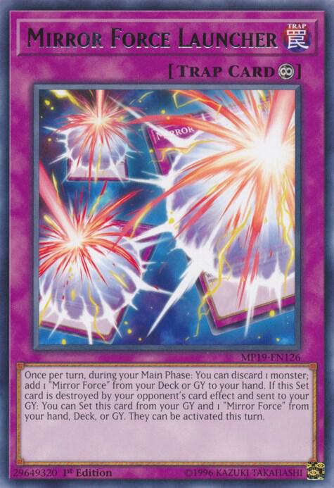 Mirror Force Launcher (MP19-EN126) (MP19)
