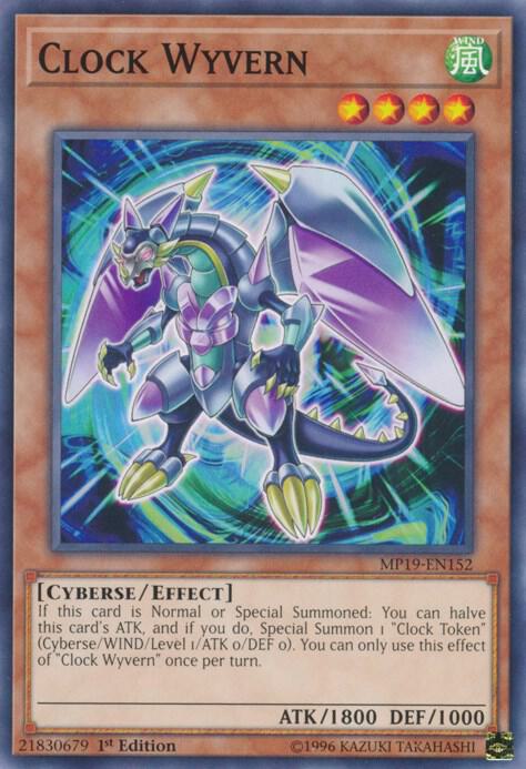 Clock Wyvern (MP19-EN152) (MP19)