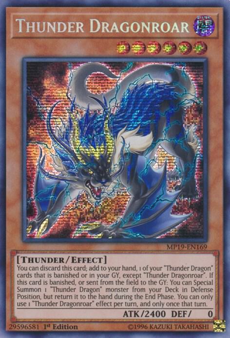 Thunder Dragonroar (MP19-EN169) (MP19)