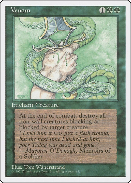 Image for Venom (4ED) - Magic: The Gathering