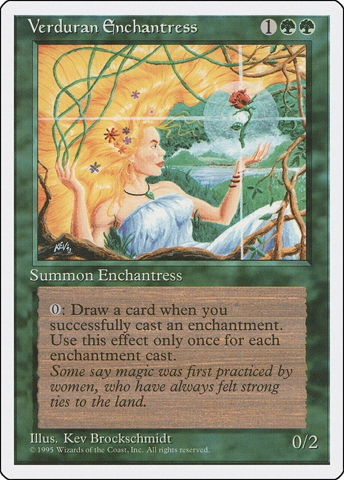 Verduran Enchantress (4ED)