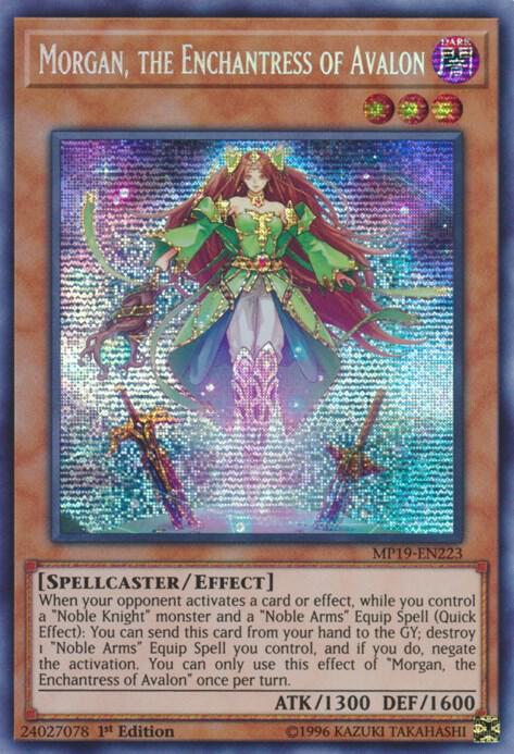 Morgan, the Enchantress of Avalon (MP19-EN223) (MP19)