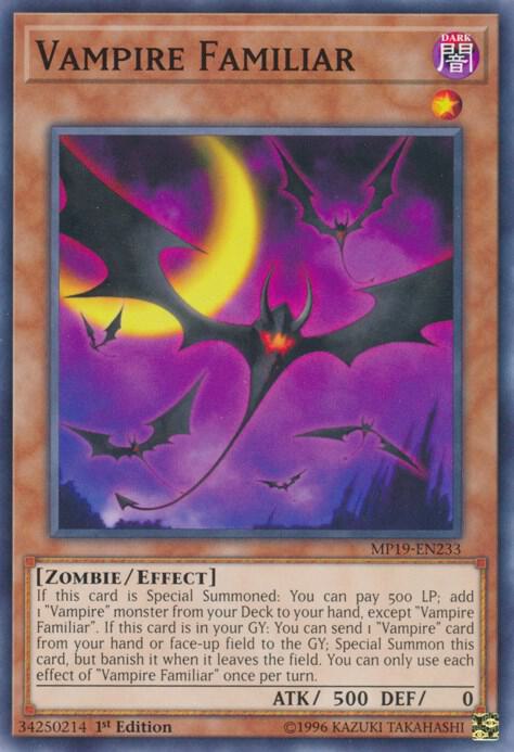 Vampire Familiar (MP19-EN233) (MP19)