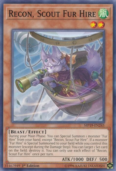 Recon, Scout Fur Hire (MP19-EN245) (MP19)