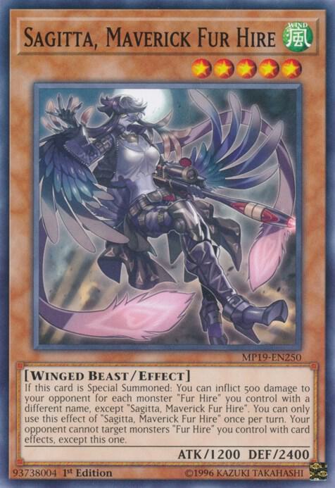 Sagitta, Maverick Fur Hire (MP19-EN250) (MP19)