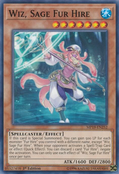 Wiz, Sage Fur Hire (MP19-EN252) (MP19)