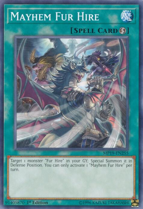 Mayhem Fur Hire (MP19-EN255) (MP19)