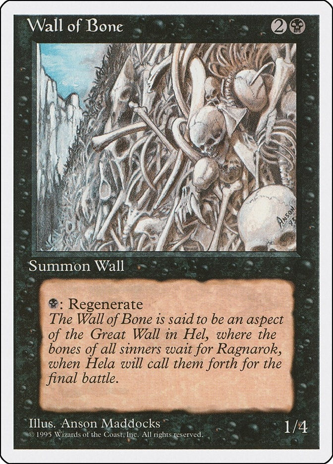 Wall of Bone (4ED)