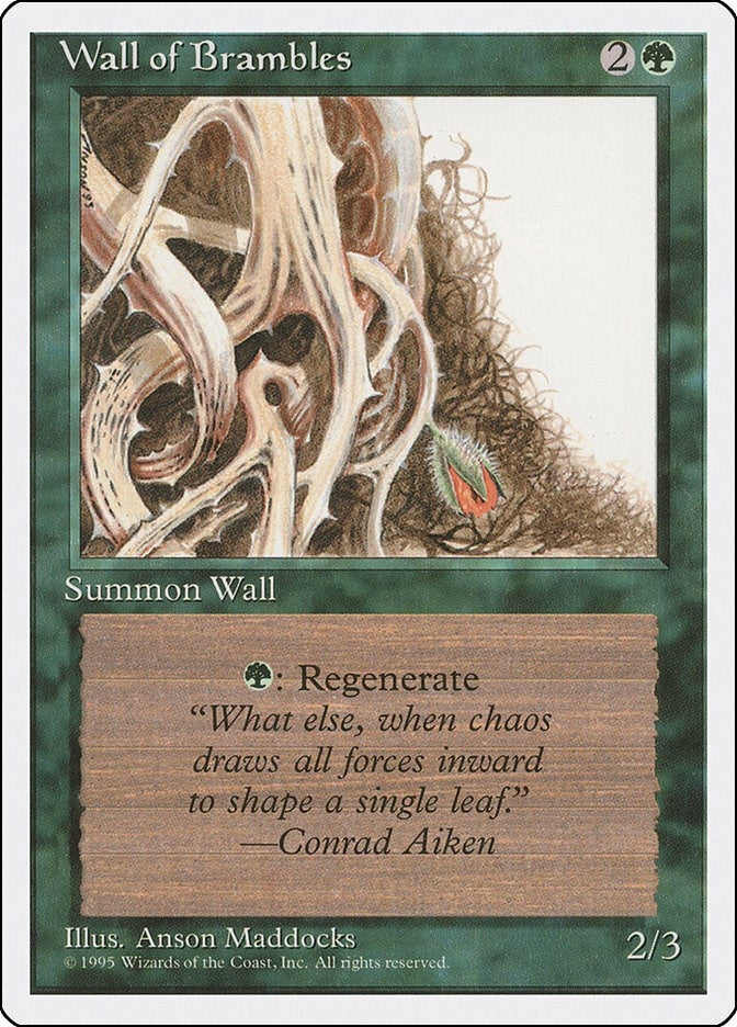 Wall of Brambles (4ED)