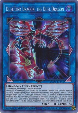 Duel Link Dragon, the Duel Dragon (SR) (YCSW-EN012) (YCSW)