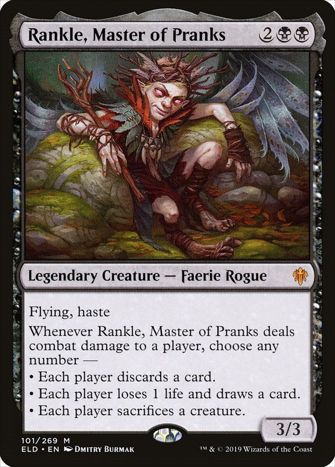 Image for Rankle, Master of Pranks (101) (ELD) - Magic: The Gathering