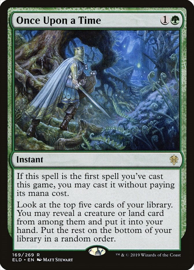 Image for Once Upon a Time (169) (ELD) - Magic: The Gathering