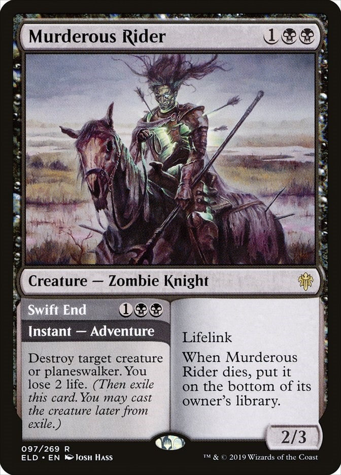 Image for Murderous Rider (97) (ELD) - Magic: The Gathering