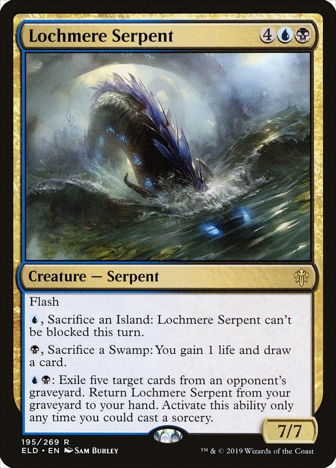 Image for Lochmere Serpent (195) (ELD) - Magic: The Gathering