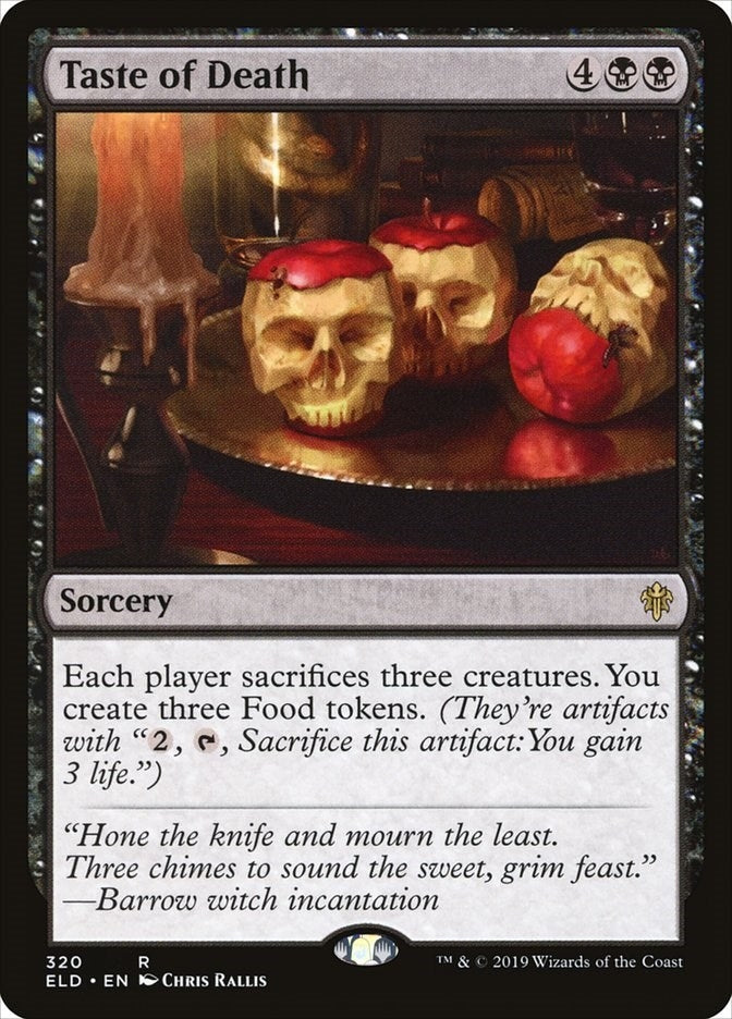 Image for Taste of Death (320) (ELD) - Magic: The Gathering