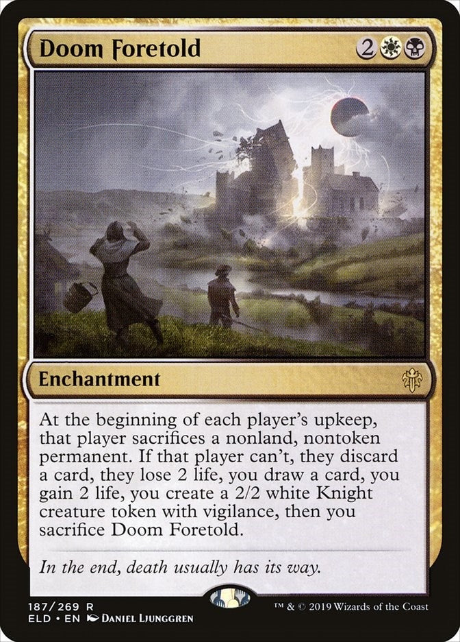 Image for Doom Foretold (187) (ELD) - Magic: The Gathering