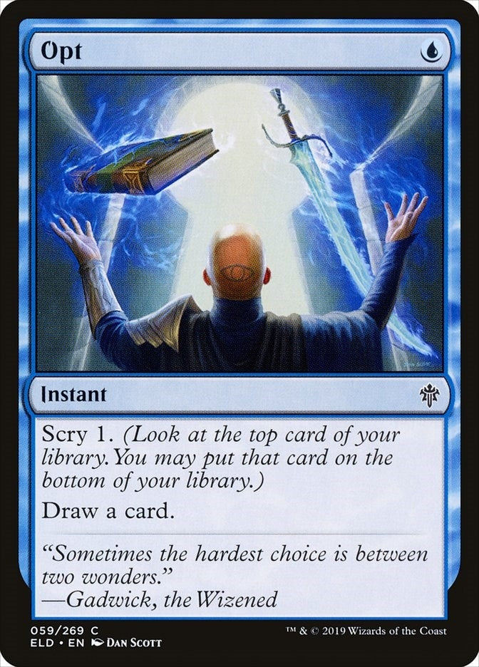 Image for Opt (59) (ELD) - Magic: The Gathering