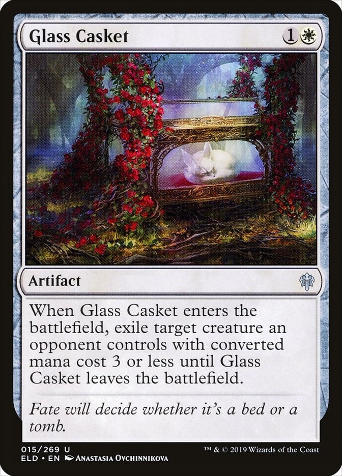 Image for Glass Casket (15) (ELD) - Magic: The Gathering