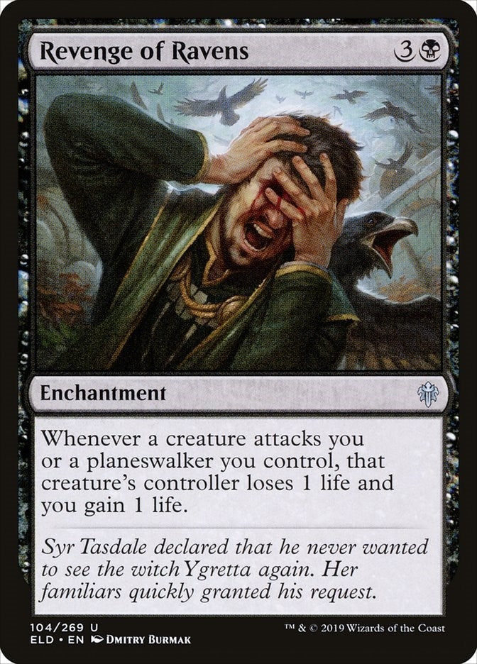 Image for Revenge of Ravens (104) (ELD) - Magic: The Gathering