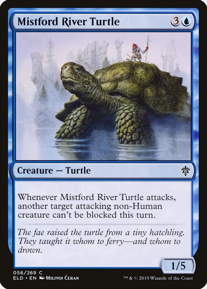 Image for Mistford River Turtle (56) (ELD) - Magic: The Gathering
