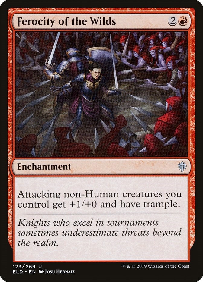 Image for Ferocity of the Wilds (123) (ELD) - Magic: The Gathering