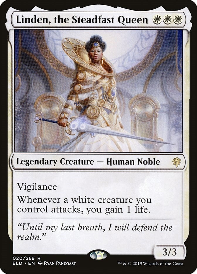 Image for Linden, the Steadfast Queen (20) (ELD) - Magic: The Gathering
