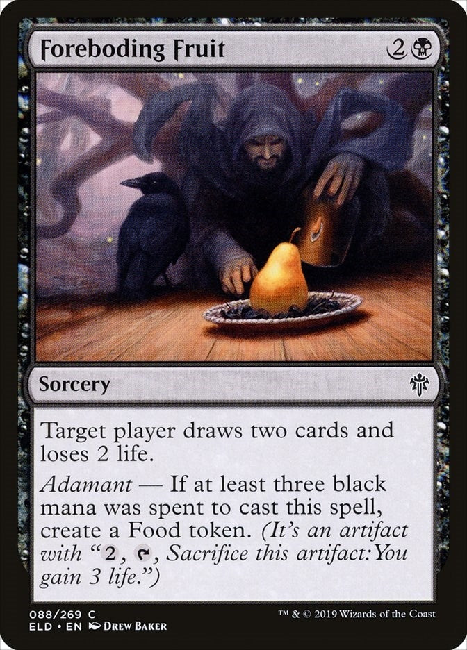 Image for Foreboding Fruit (88) (ELD) - Magic: The Gathering
