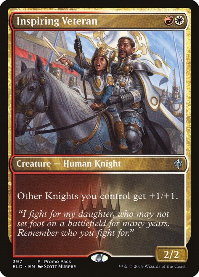 Image for Inspiring Veteran (397) (PPELD) - Magic: The Gathering