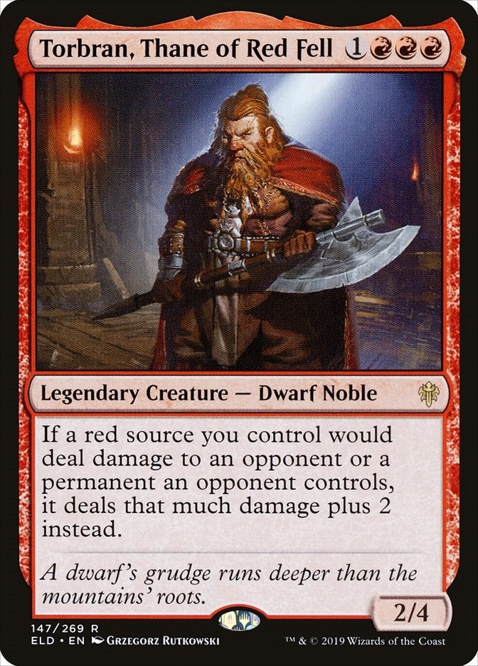 Image for Torbran, Thane of Red Fell (147) (ELD) - Magic: The Gathering