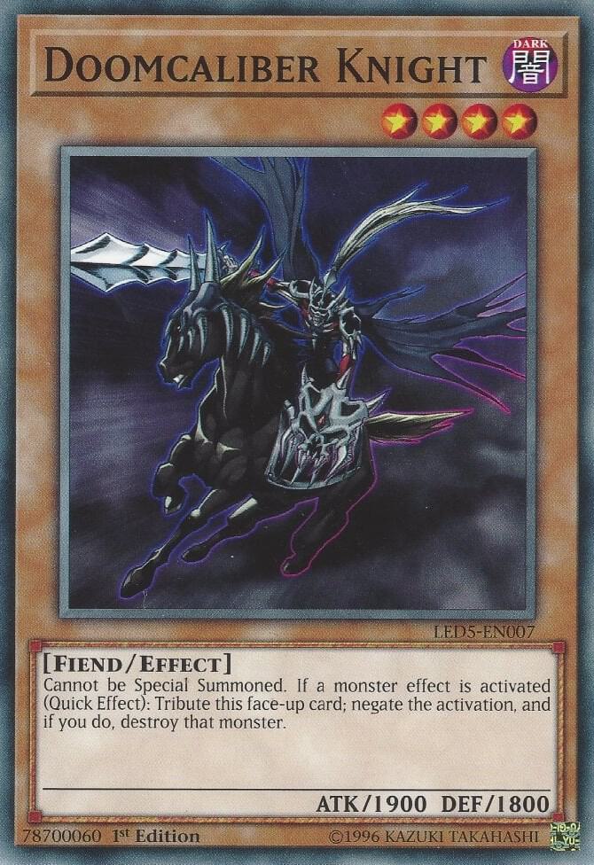 Doomcaliber Knight (LED5-EN007) (LED5)
