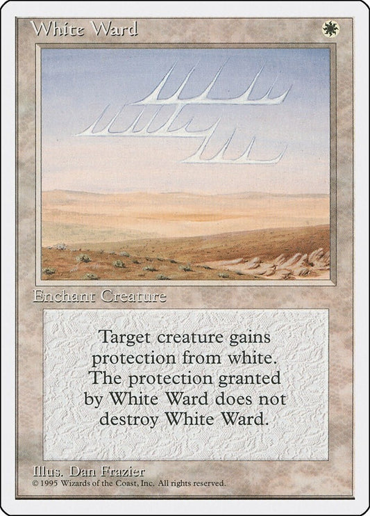 Image for White Ward (4ED) - Magic: The Gathering