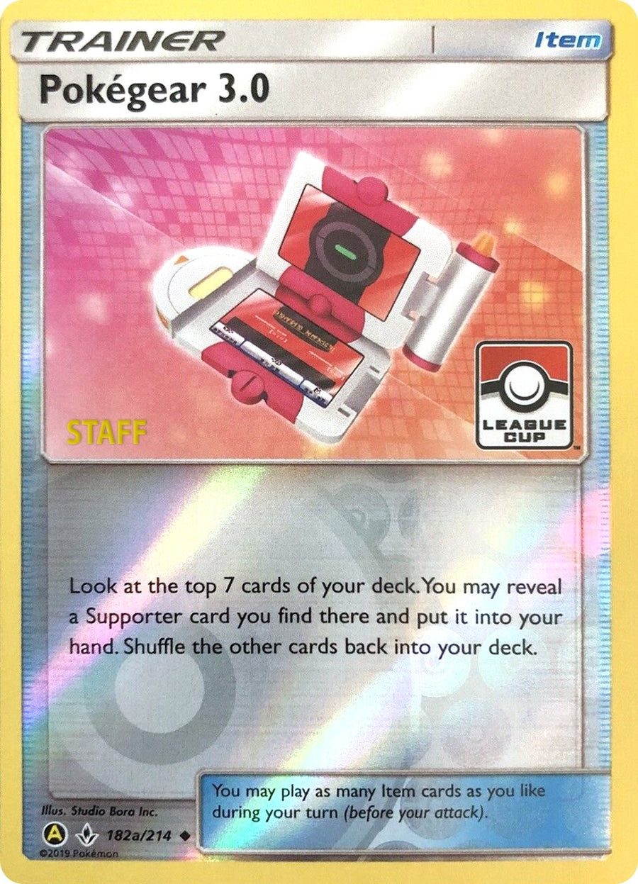 Pokegear 3.0 - 182a/214 (League Cup) [Staff] (182a/214) (PR)