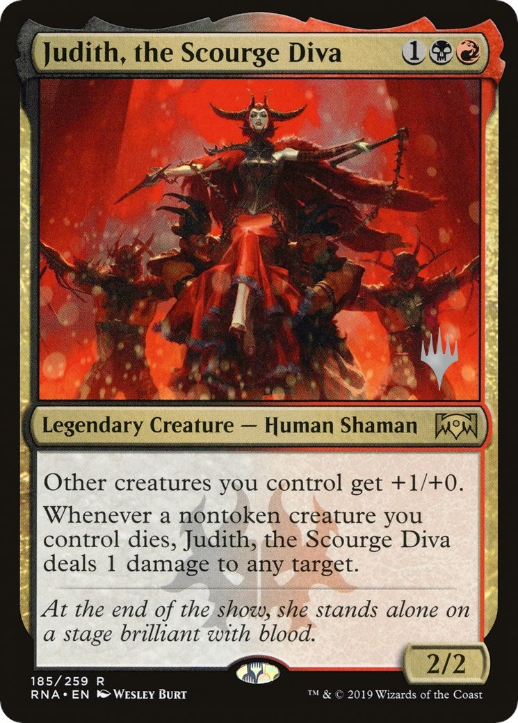 Image for Judith, the Scourge Diva (185) (PPELD) - Magic: The Gathering