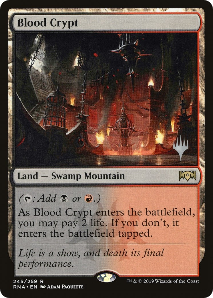 Image for Blood Crypt (245) (PPELD) - Magic: The Gathering