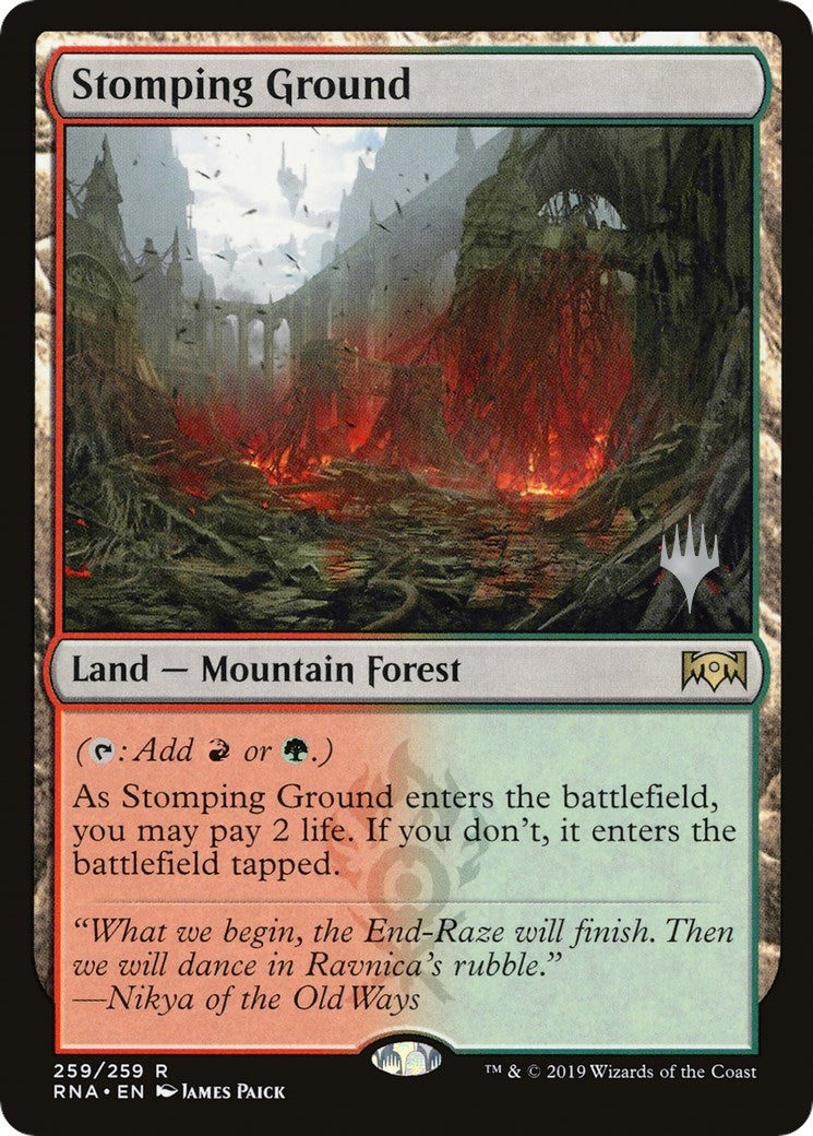 Image for Stomping Ground (259) (PPELD) - Magic: The Gathering
