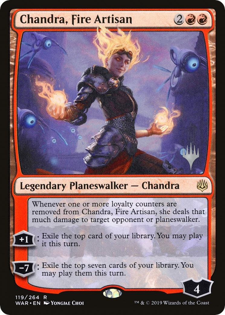 Image for Chandra, Fire Artisan (119) (PPELD) - Magic: The Gathering