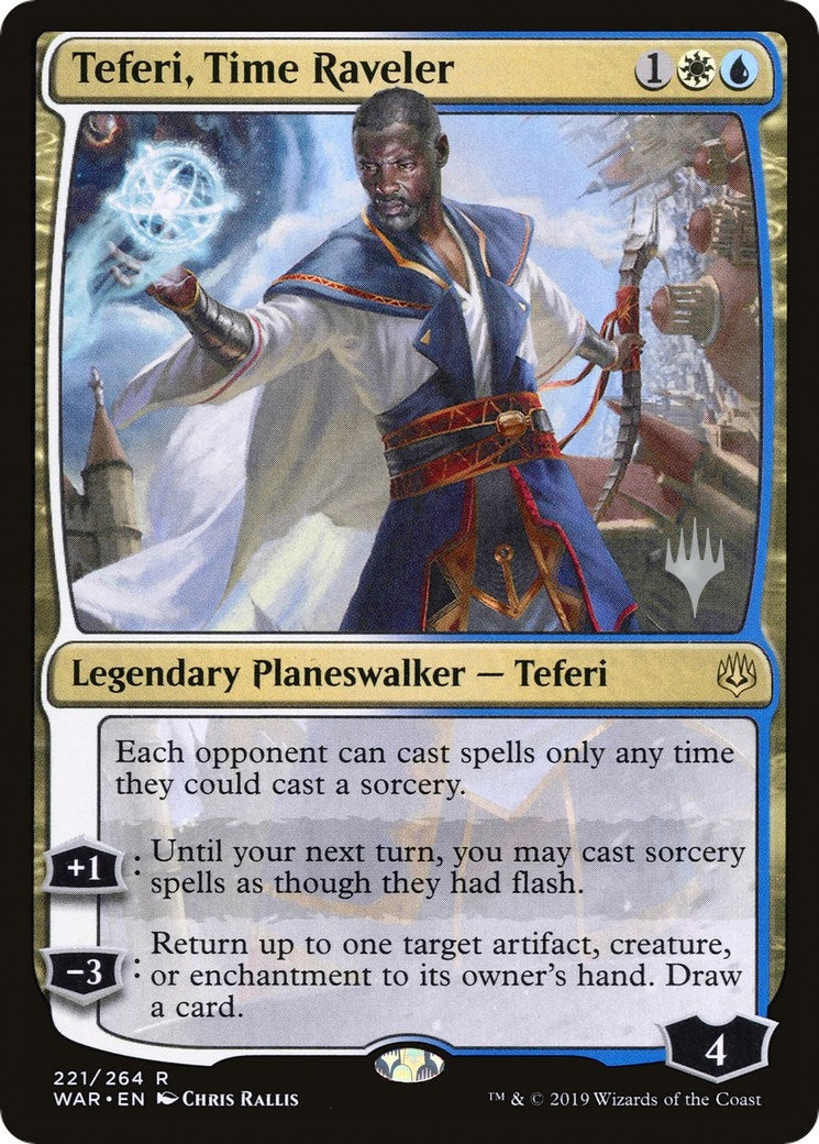Image for Teferi, Time Raveler (221) (PPELD) - Magic: The Gathering