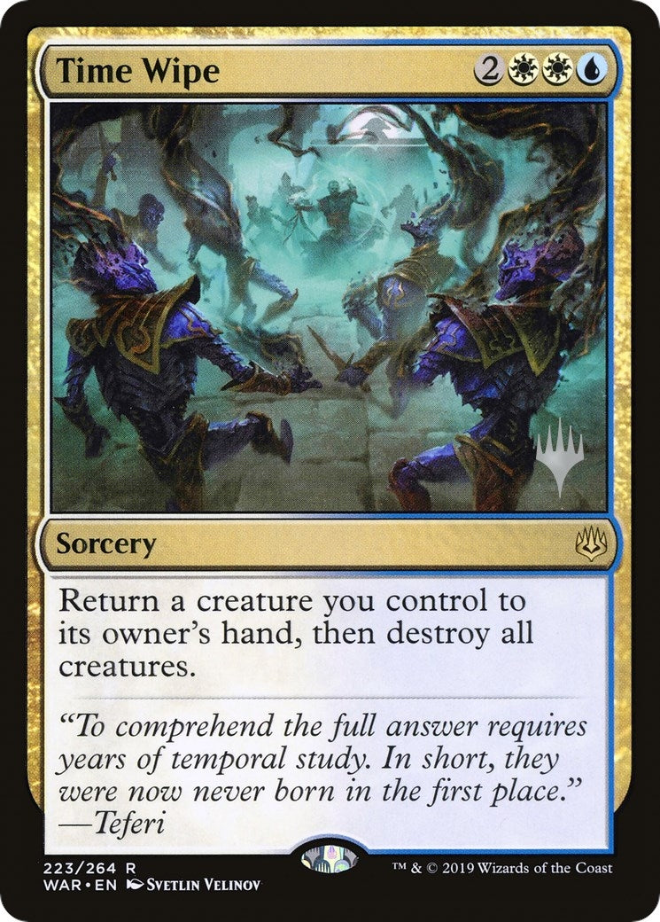 Image for Time Wipe (223) (PPELD) - Magic: The Gathering