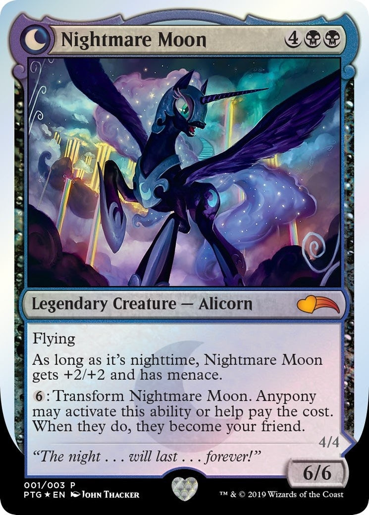 Image for Nightmare Moon // Princess Luna (1) (PTG) - Magic: The Gathering