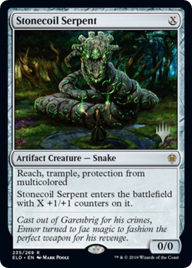 Image for Stonecoil Serpent (235) (PPELD) - Magic: The Gathering