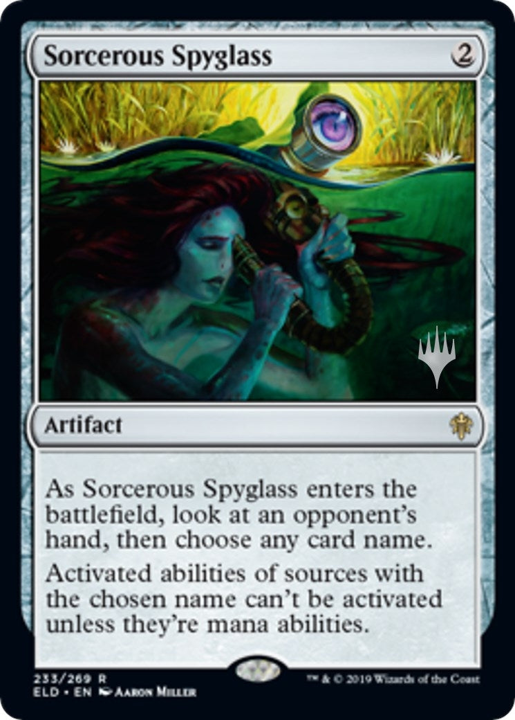 Image for Sorcerous Spyglass (233) (PPELD) - Magic: The Gathering