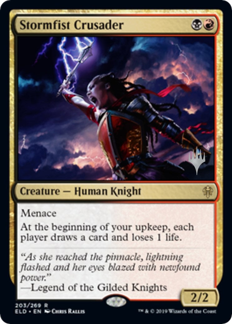 Image for Stormfist Crusader (203) (PPELD) - Magic: The Gathering
