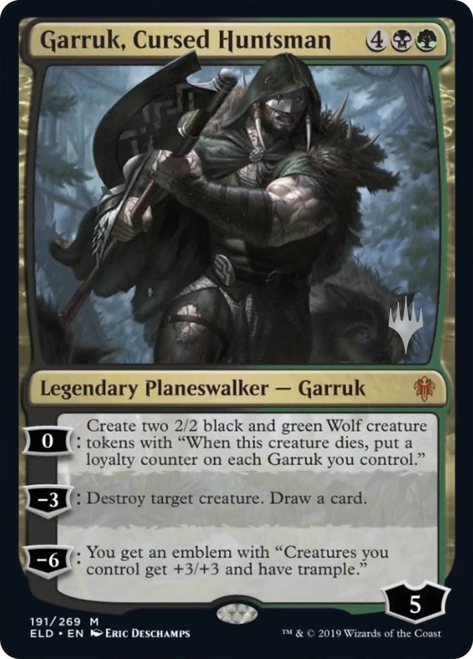 Image for Garruk, Cursed Huntsman (191) (PPELD) - Magic: The Gathering
