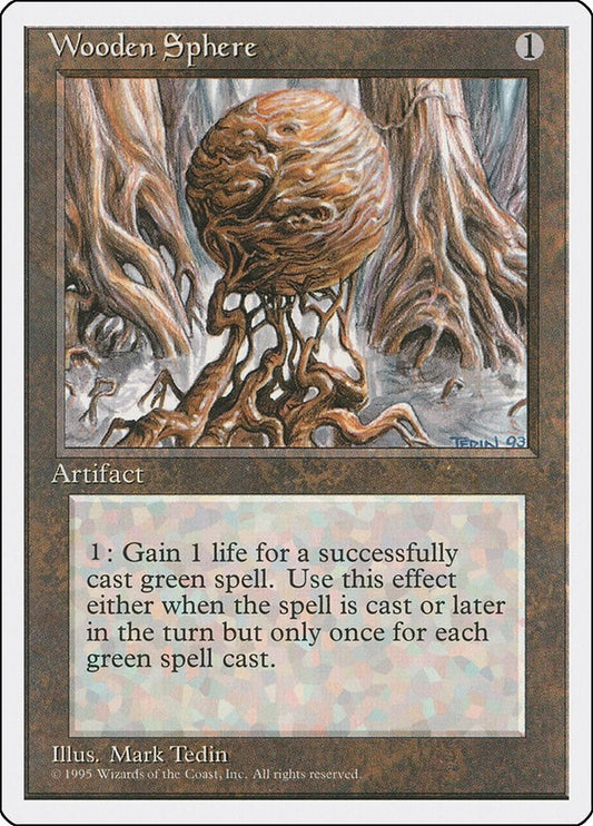 Image for Wooden Sphere (4ED) - Magic: The Gathering
