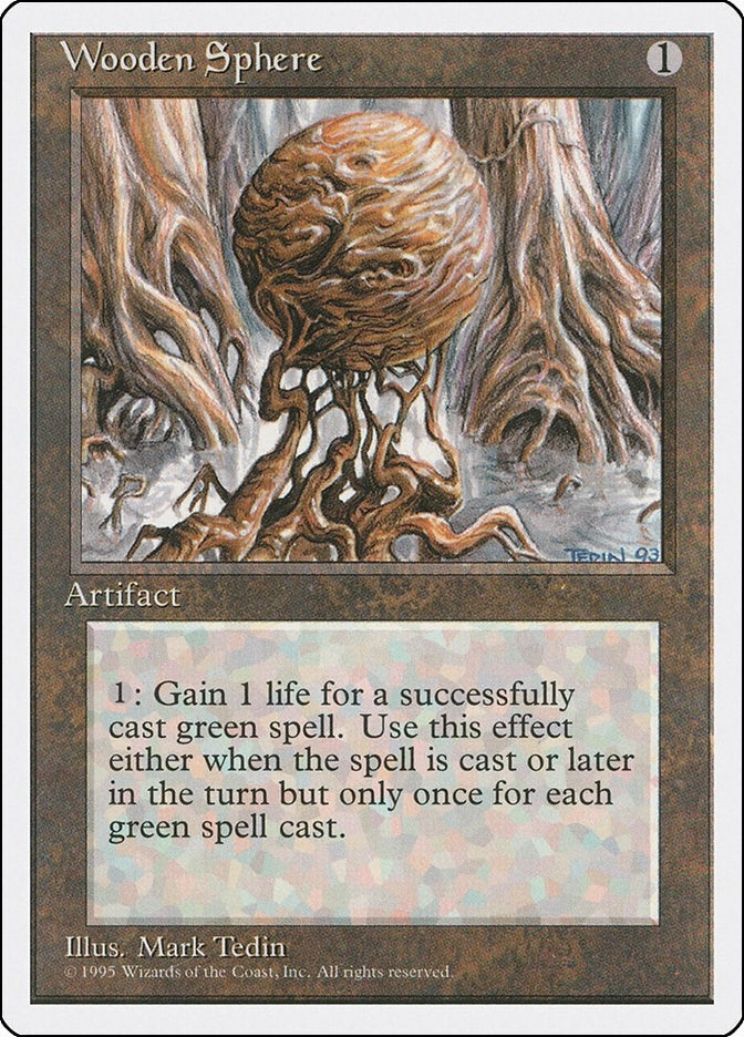 Wooden Sphere (4ED)