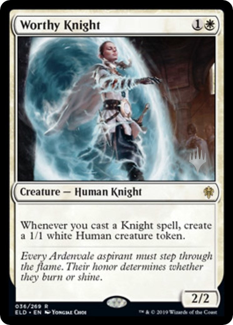 Image for Worthy Knight (36) (PPELD) - Magic: The Gathering