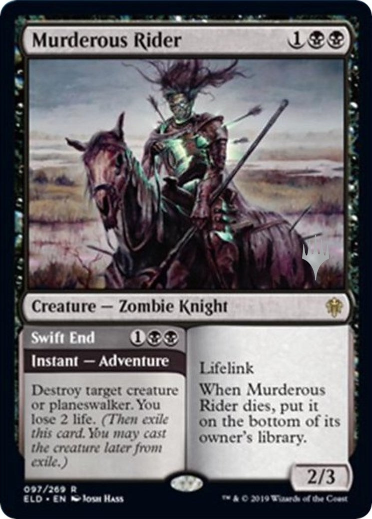 Image for Murderous Rider (97) (PPELD) - Magic: The Gathering