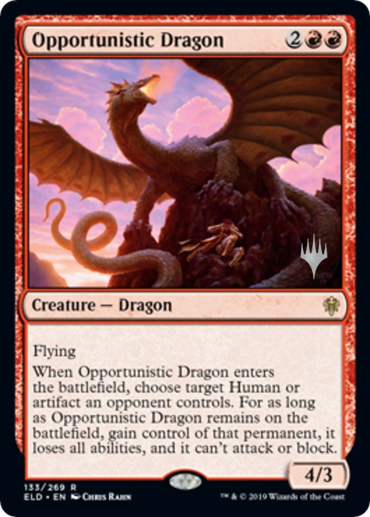 Image for Opportunistic Dragon (133) (PPELD) - Magic: The Gathering