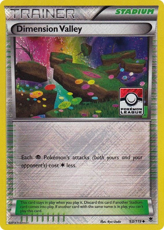 Dimension Valley - 93/119 (Pokemon League) (093/119) (PR)